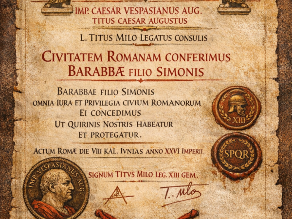 바라바 457화 ★ 로마 시민권